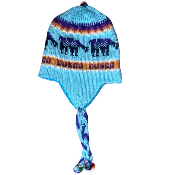 Alpaca Beanie Made in Peru - Picture 3 of 3